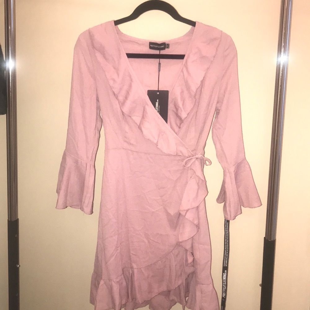 NWT PLT wrap tea dress